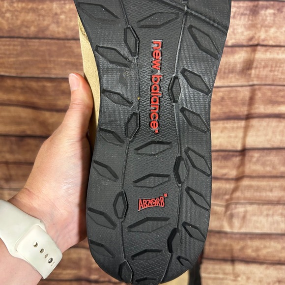 New Balance 640 Abzorb Brown Tan Suede Slip On Men's Size 14 EE MW640KH - Picture 11 of 11